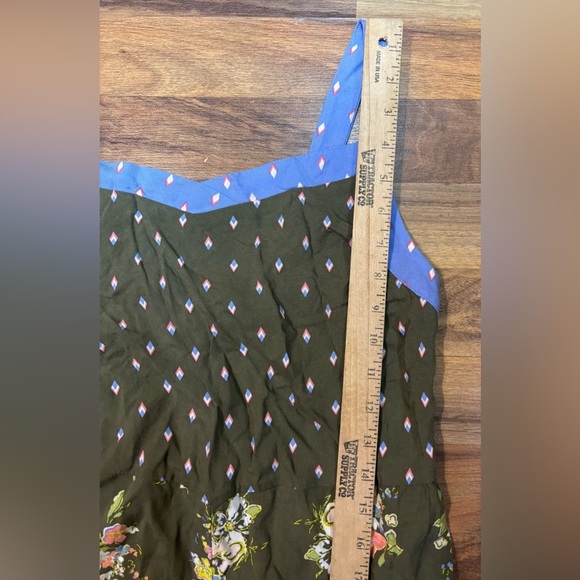 Matilda Jane Floral Work of Art Jumpsuit Wide Leg Smocked-Back Size XS NWT - Picture 5 of 10